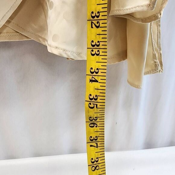 Vici Size Small Tan Casual Wrap Dress H10 - Picture 5 of 8